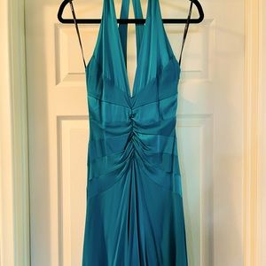 Women’s Turquoise Cocktail dress by Desiigner Bebe